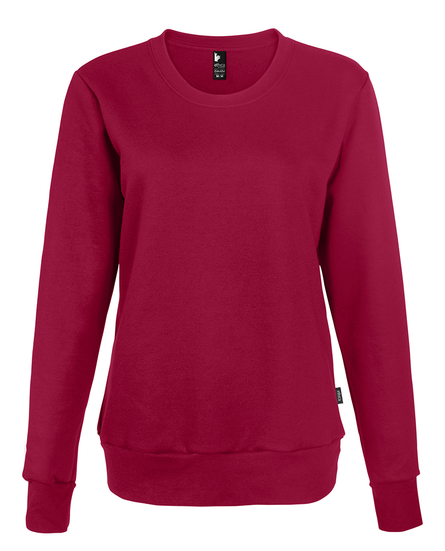 Attraction® 100L41W - Women's crewneck sweatshirt RED