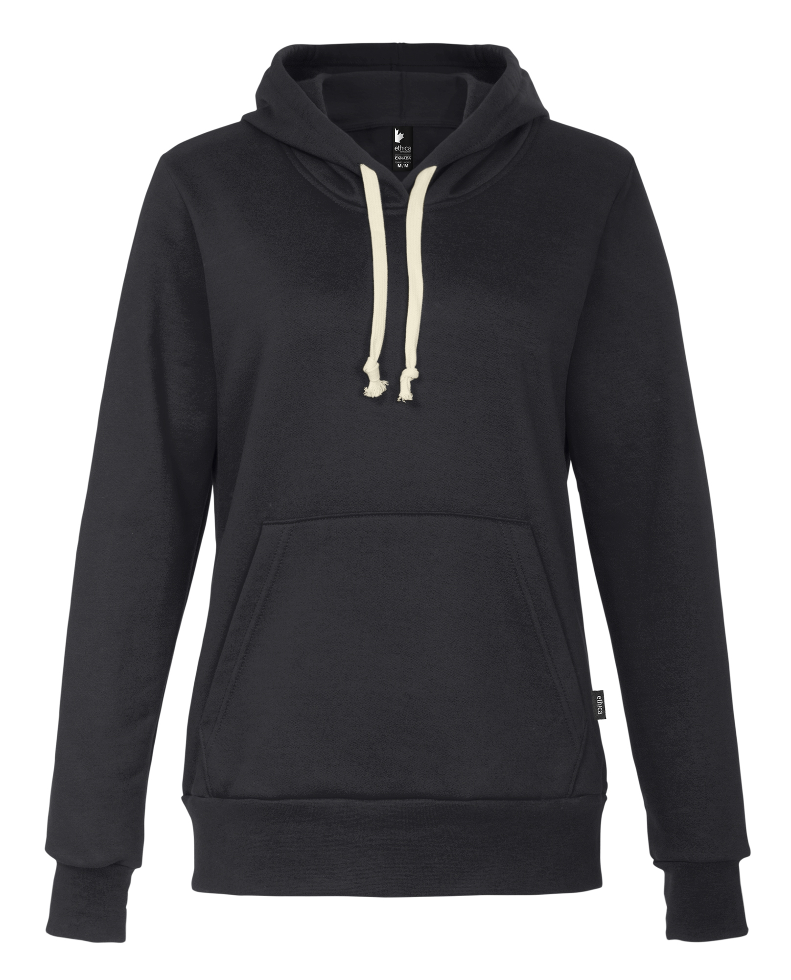 Attraction® 100L42W - Sweat à capuche pour femmes HEATHER BLACK