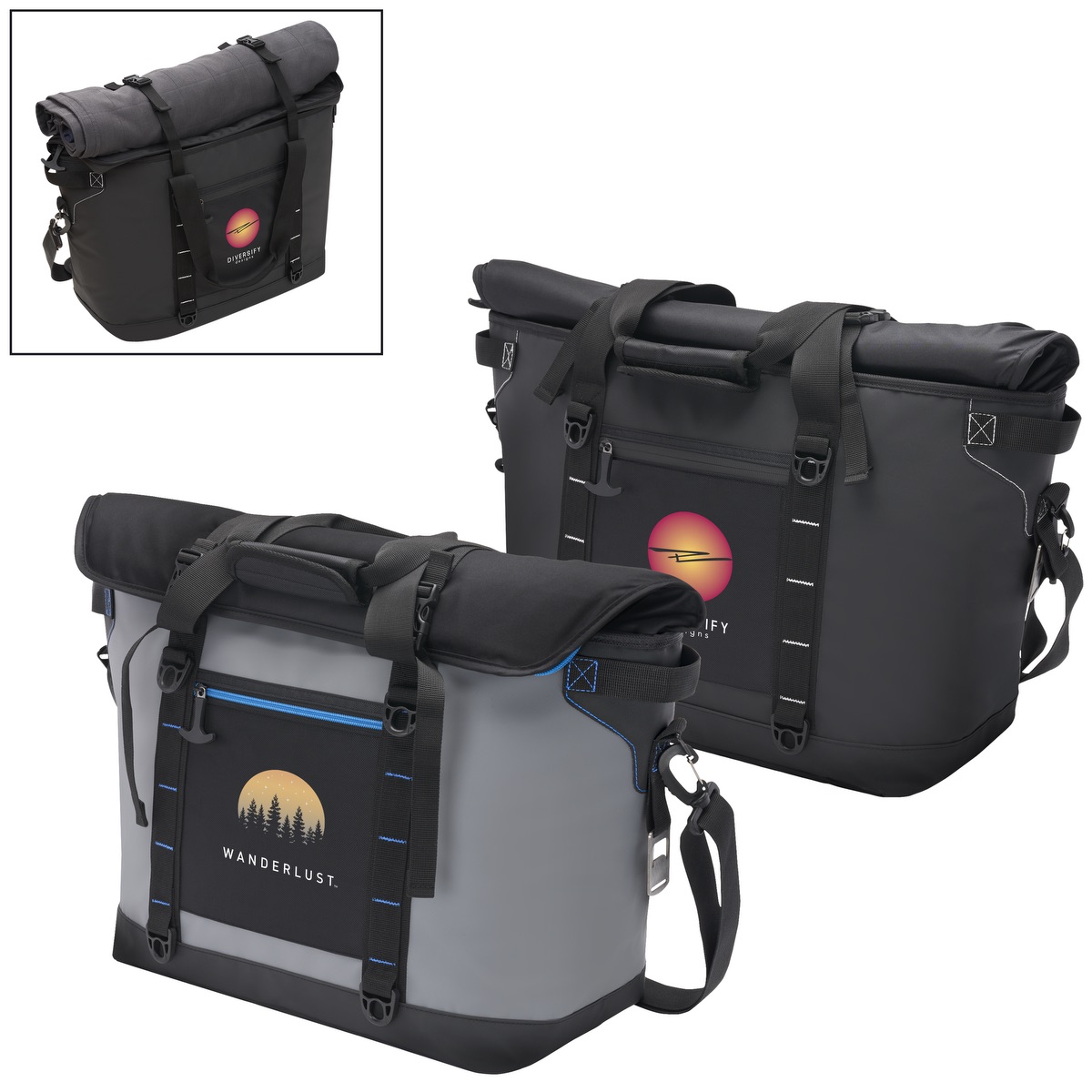 Urban Peak Glacière Imperméable 38 canettes Urban Peak® Ashf - CB175