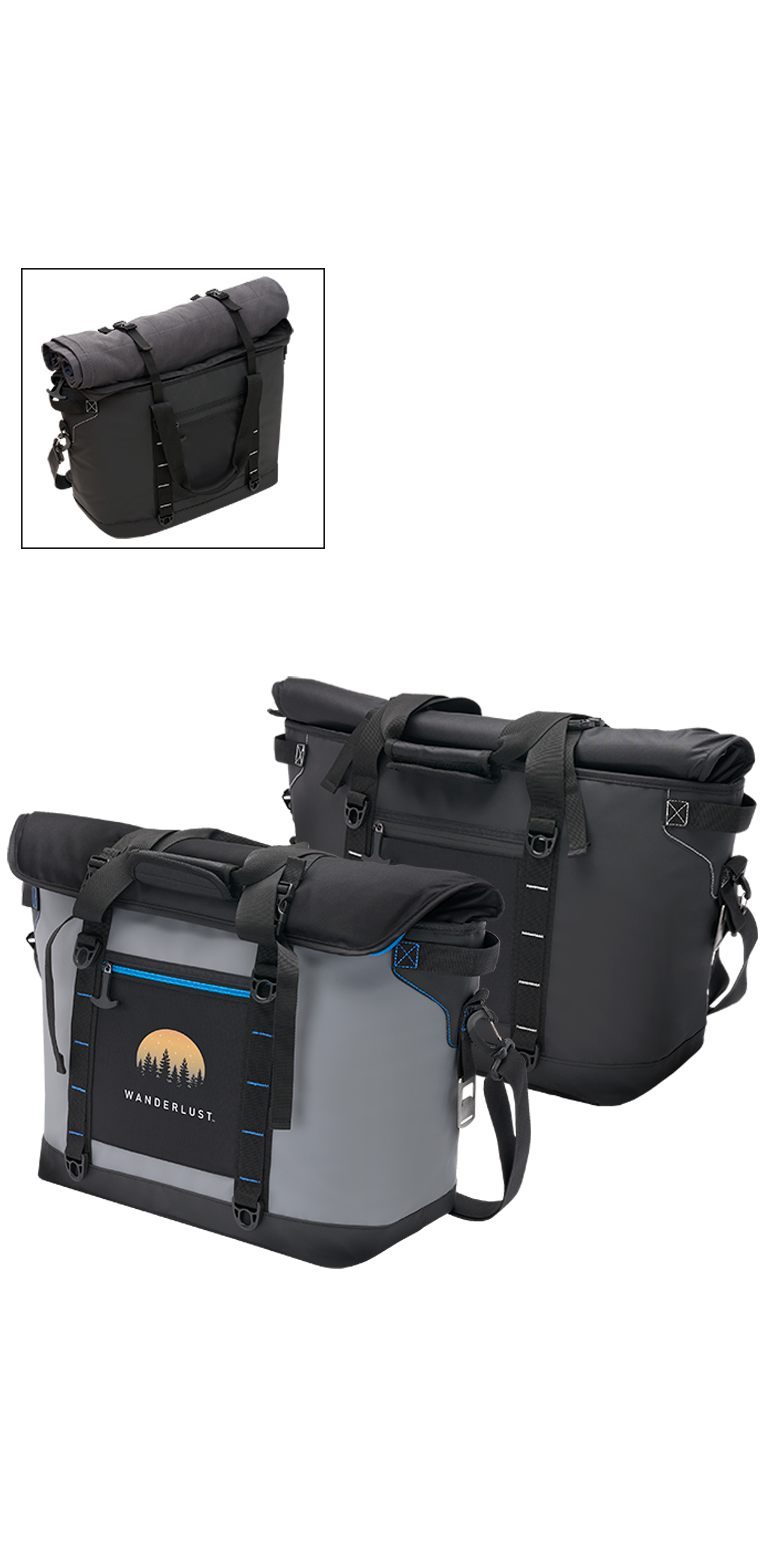 Urban Peak Glacière Imperméable 38 canettes Urban Peak® Ashf - CB175 Black