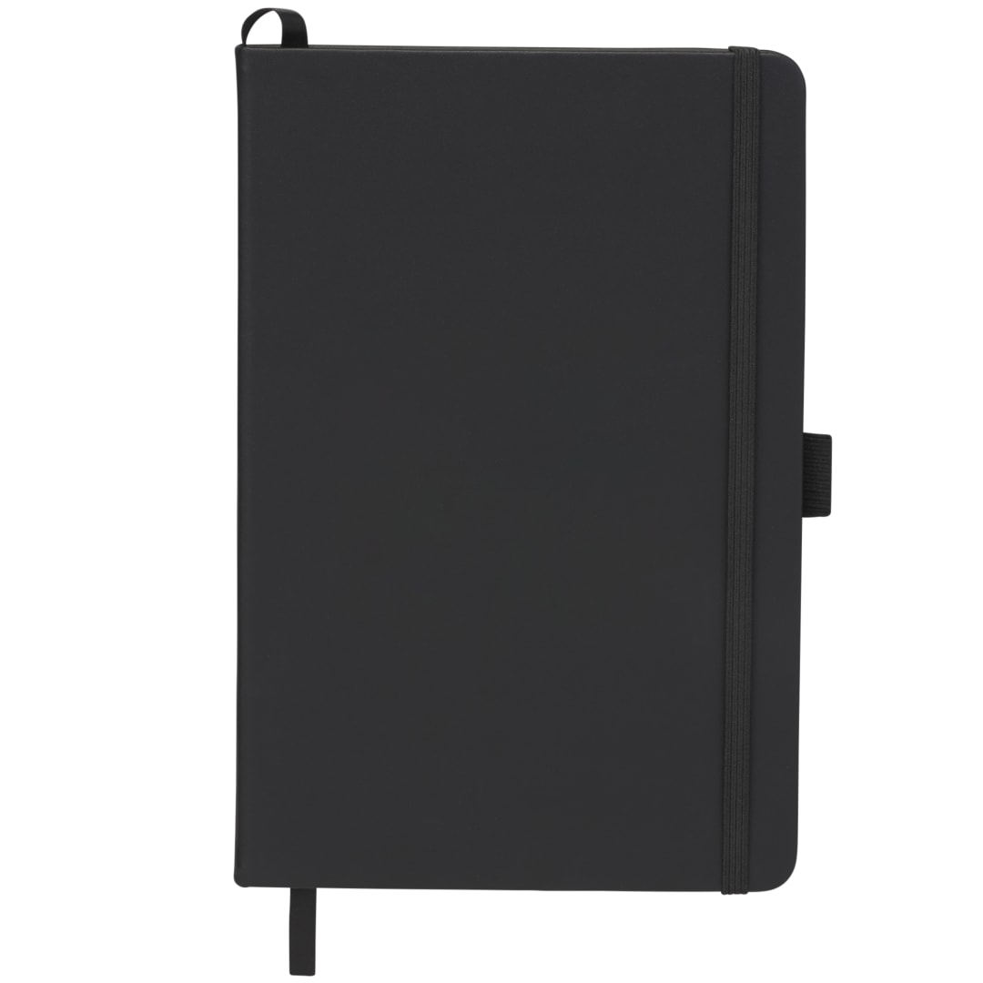 5.5&quot; x 8.5&quot; FSC&#174; Mix Pineapple Leather Journal - 2900-46 Black