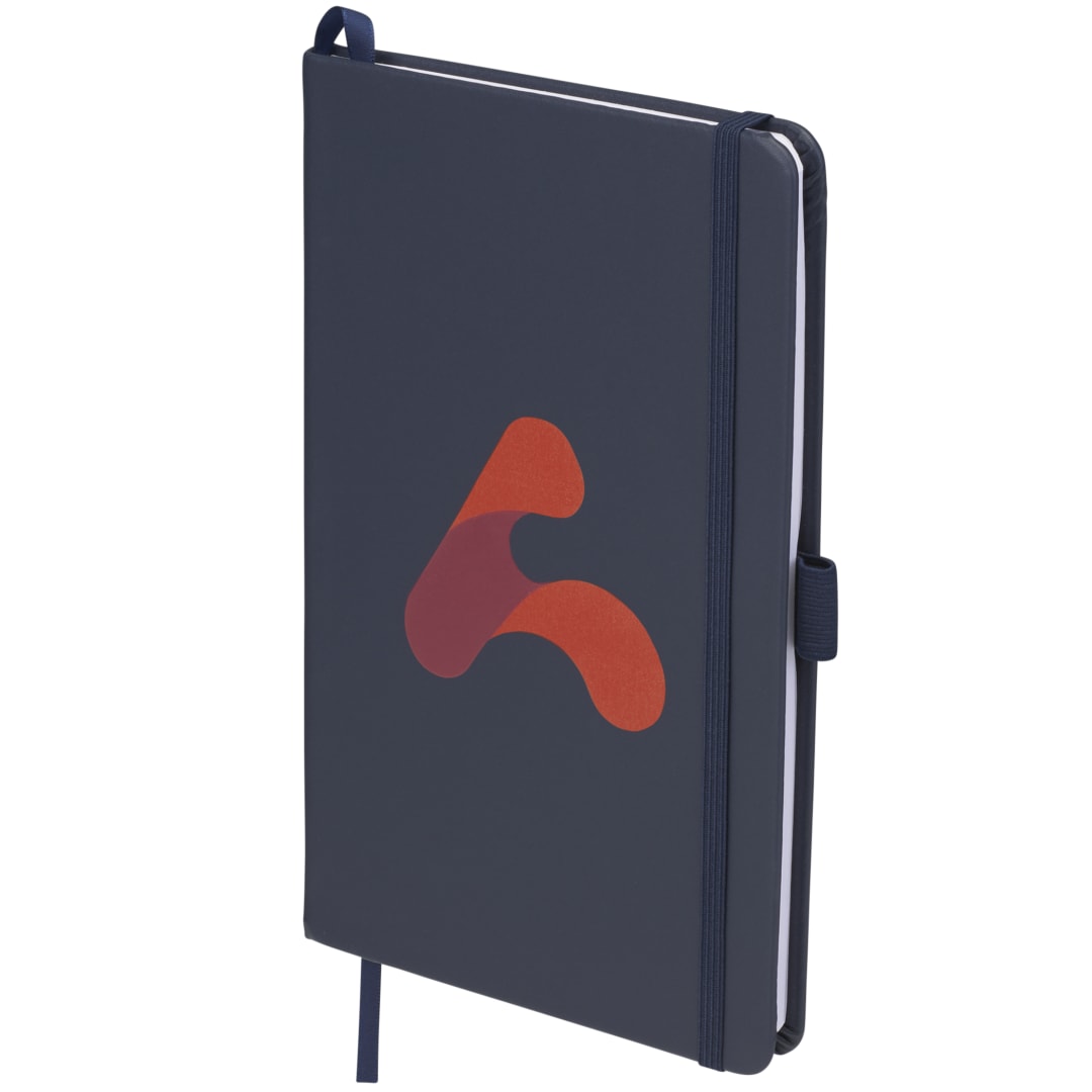 5.5&quot; x 8.5&quot; FSC&#174; Mix Pineapple Leather Journal - 2900-46 Blue