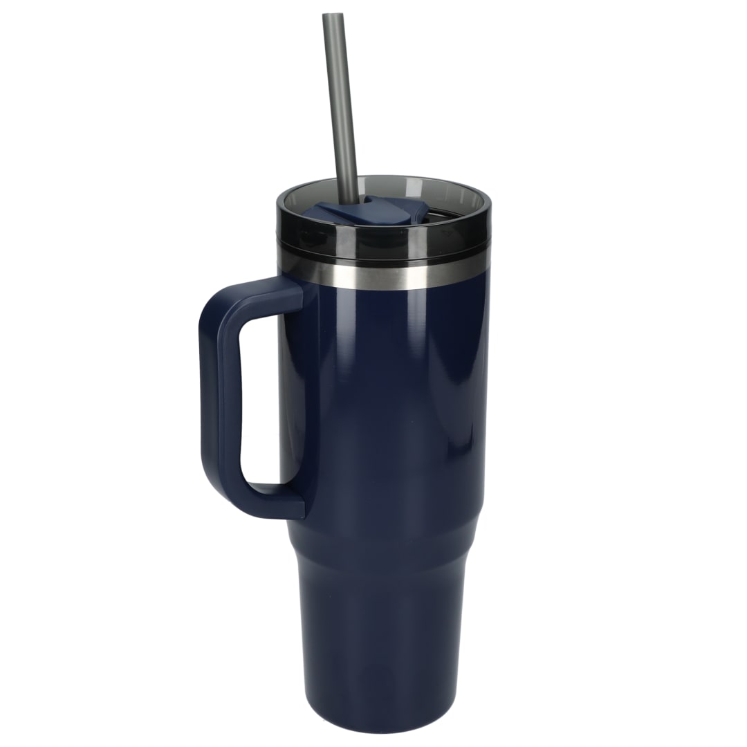 Thor 40oz Eco-Friendly Straw Tumbler - SM-6948 Blue