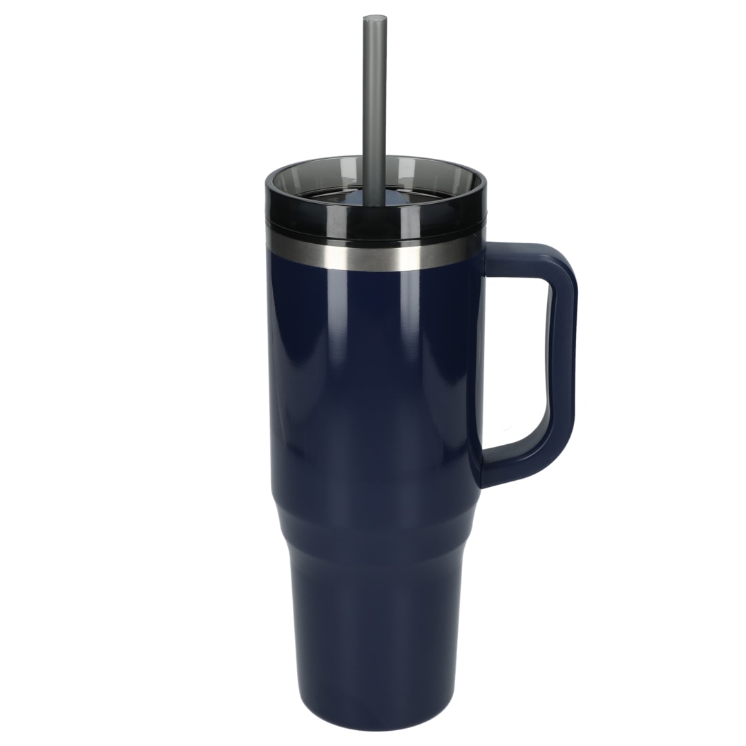 Thor 40oz Eco-Friendly Straw Tumbler - SM-6948 Blue