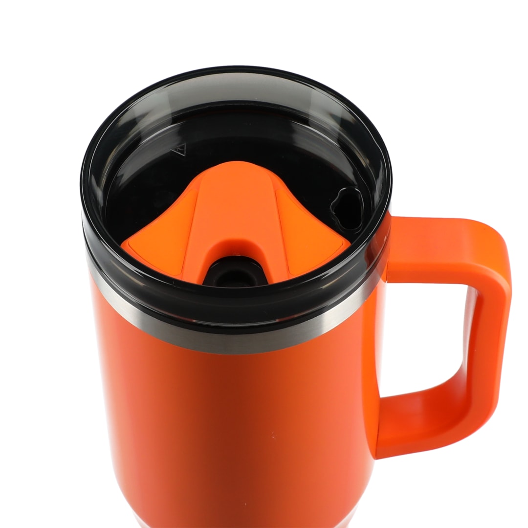 Thor 40oz Eco-Friendly Straw Tumbler - SM-6948 Orange