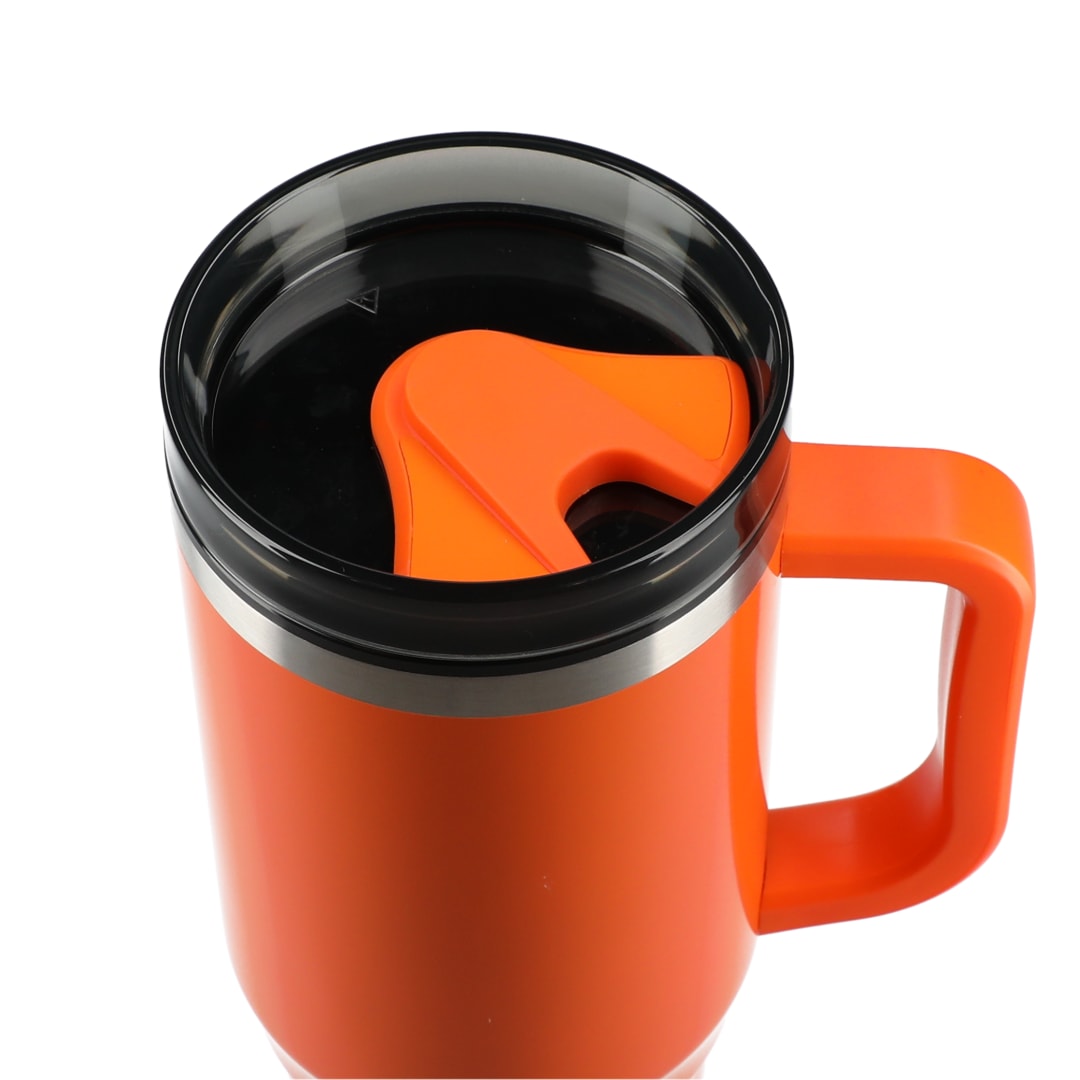 Thor 40oz Eco-Friendly Straw Tumbler - SM-6948 Orange