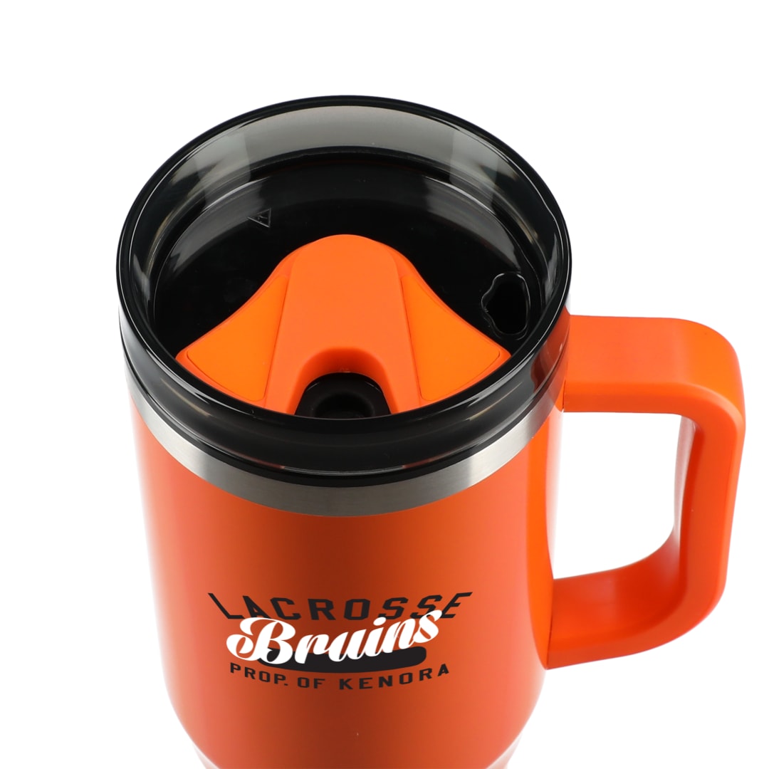 Thor 40oz Eco-Friendly Straw Tumbler - SM-6948 Orange