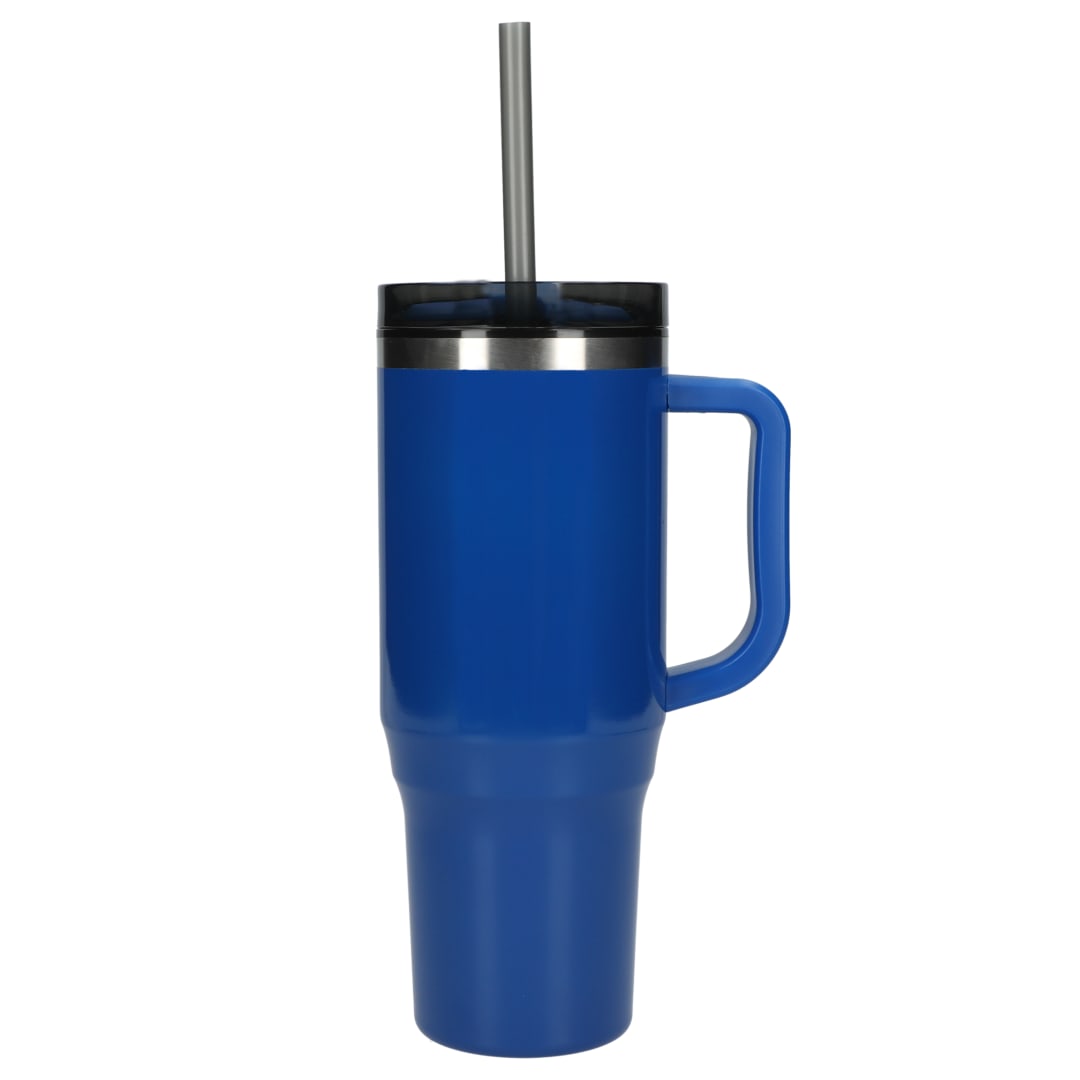 Thor 40oz Eco-Friendly Straw Tumbler - SM-6948 Blue