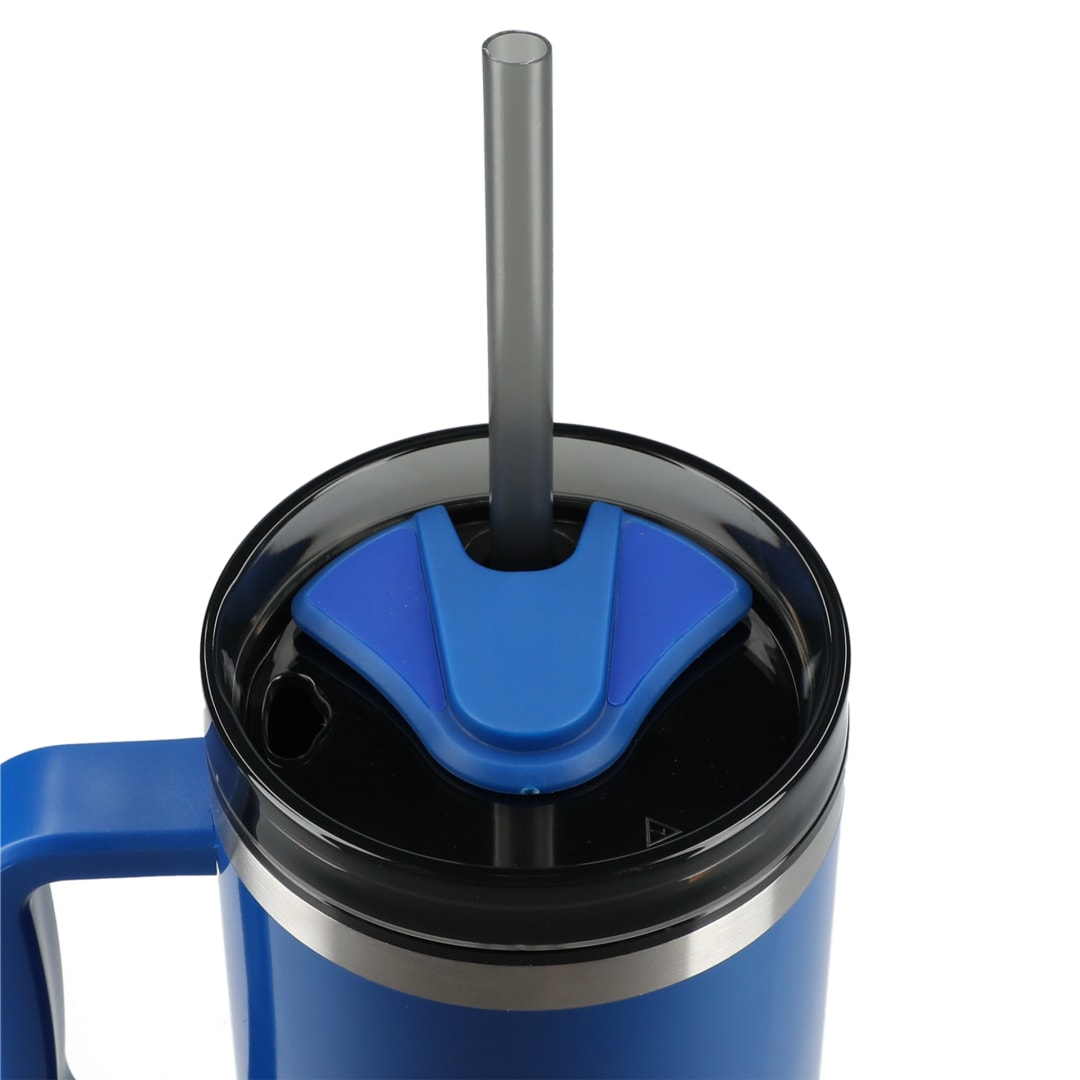 Thor 40oz Eco-Friendly Straw Tumbler - SM-6948 Blue