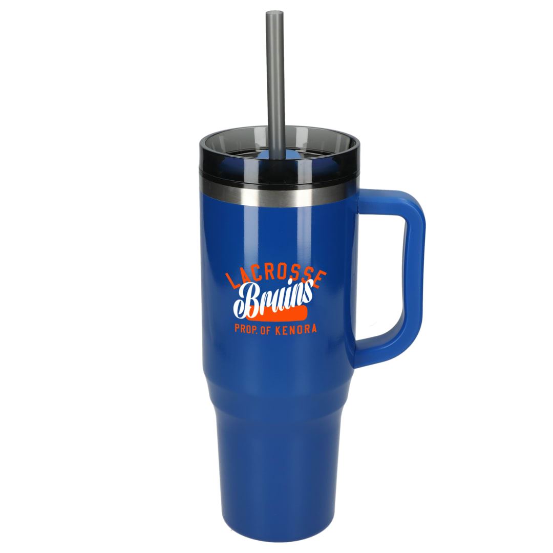 Thor 40oz Eco-Friendly Straw Tumbler - SM-6948 Blue