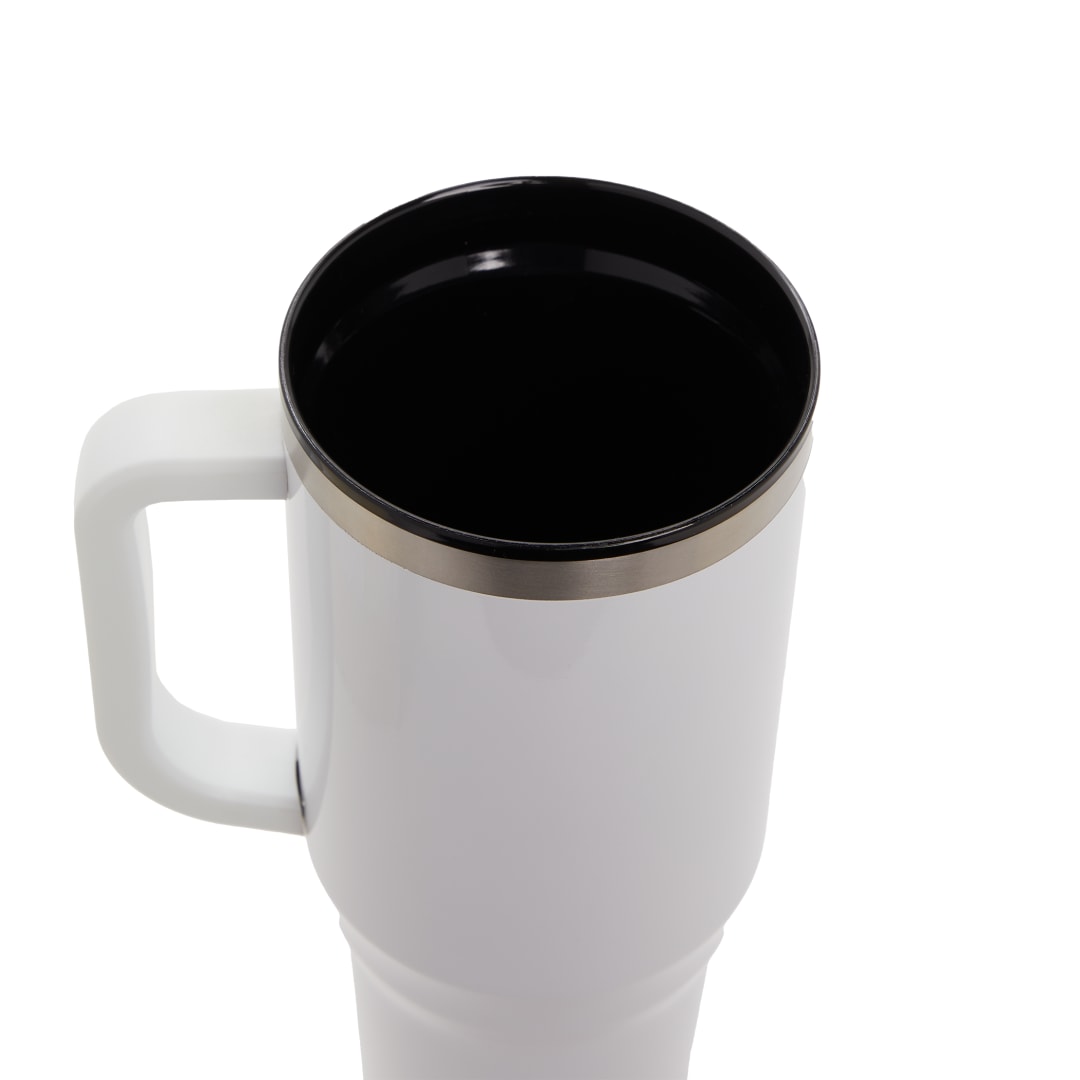 Thor 40oz Eco-Friendly Straw Tumbler - SM-6948 White