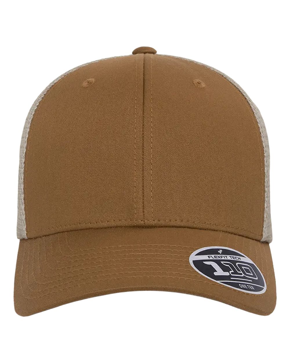 Flexfit 110® Mesh-Back Cap - 110M Caramel- Khaki