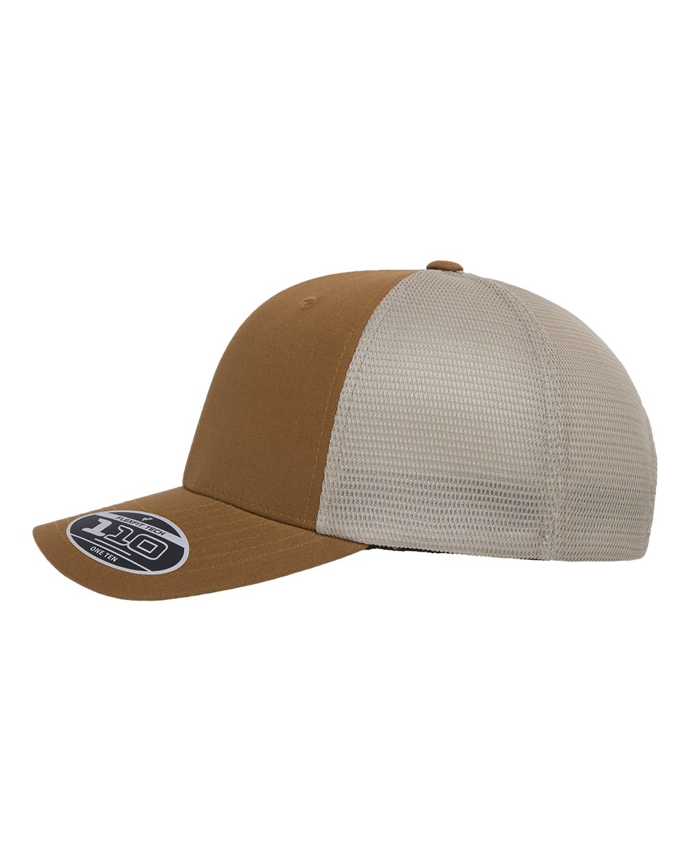 Flexfit 110® Mesh-Back Cap - 110M Caramel- Khaki