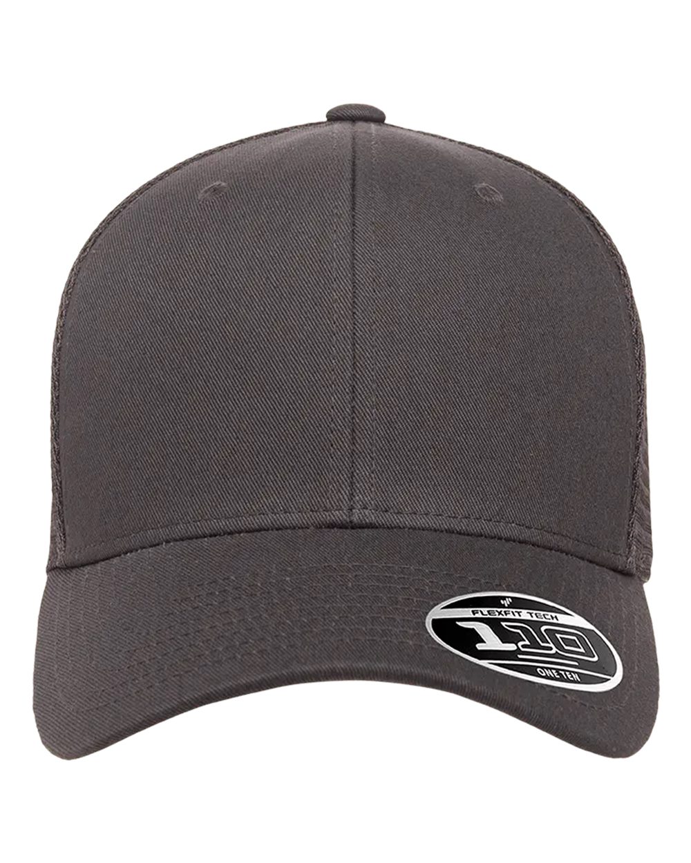 Flexfit 110® Mesh-Back Cap - 110M Charcoal