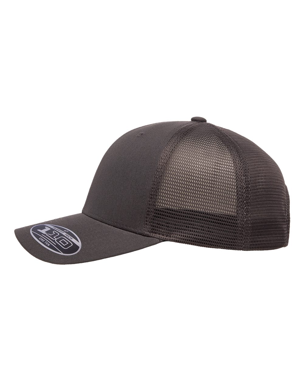 Flexfit 110® Mesh-Back Cap - 110M Charcoal
