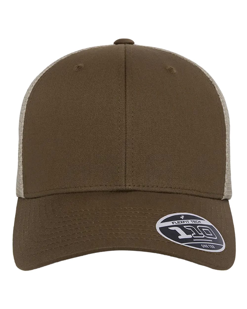 Flexfit 110® Mesh-Back Cap - 110M Coyote Brown- Khaki