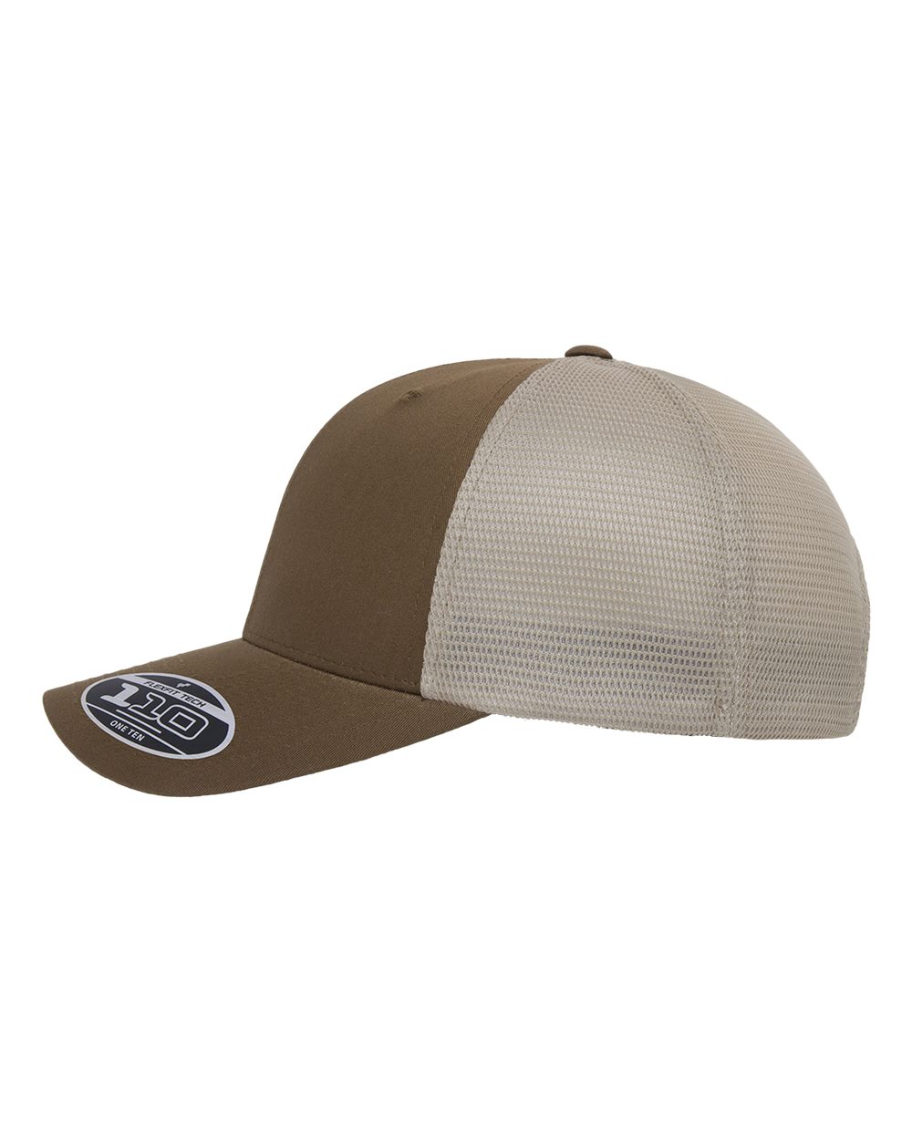Flexfit 110® Mesh-Back Cap - 110M Coyote Brown- Khaki