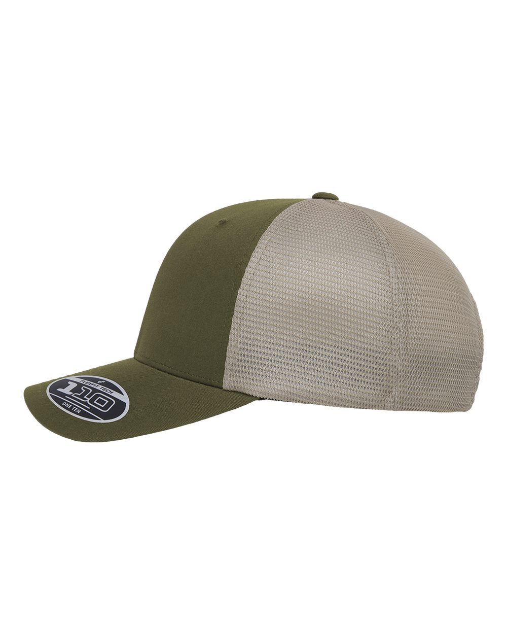 Flexfit 110® Mesh-Back Cap - 110M Olive- Khaki