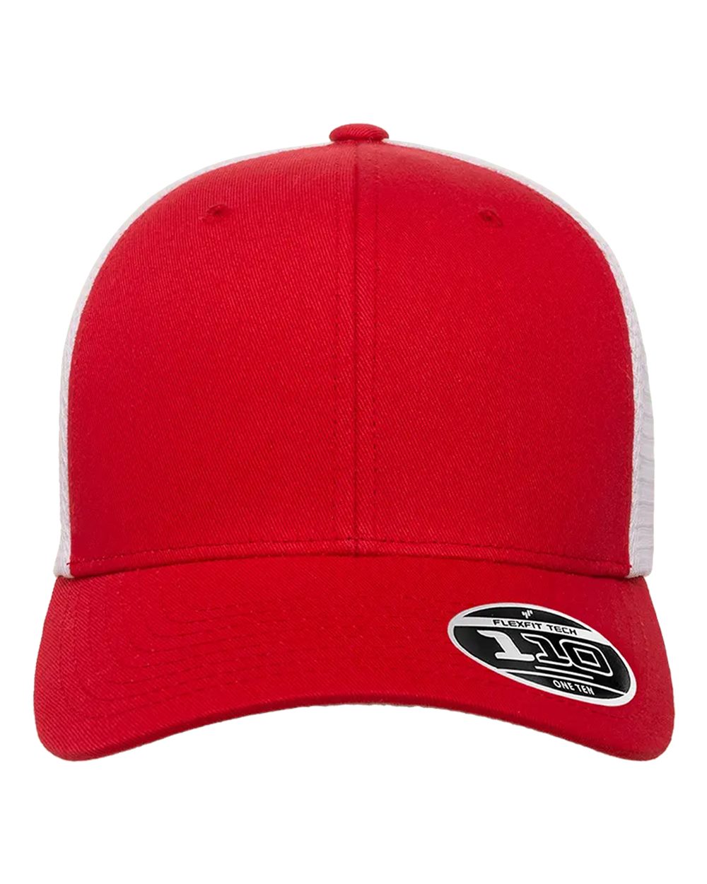 Flexfit 110® Mesh-Back Cap - 110M Red- White