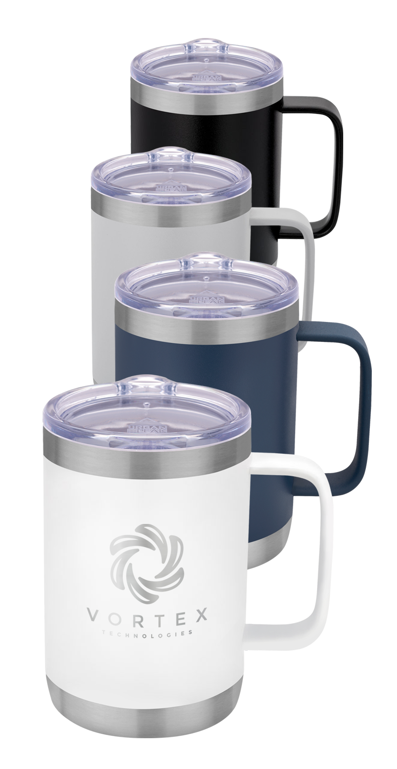 Urban Peak 15oz Urban Peak® Citrine Vacuum Mug - SL167PR White