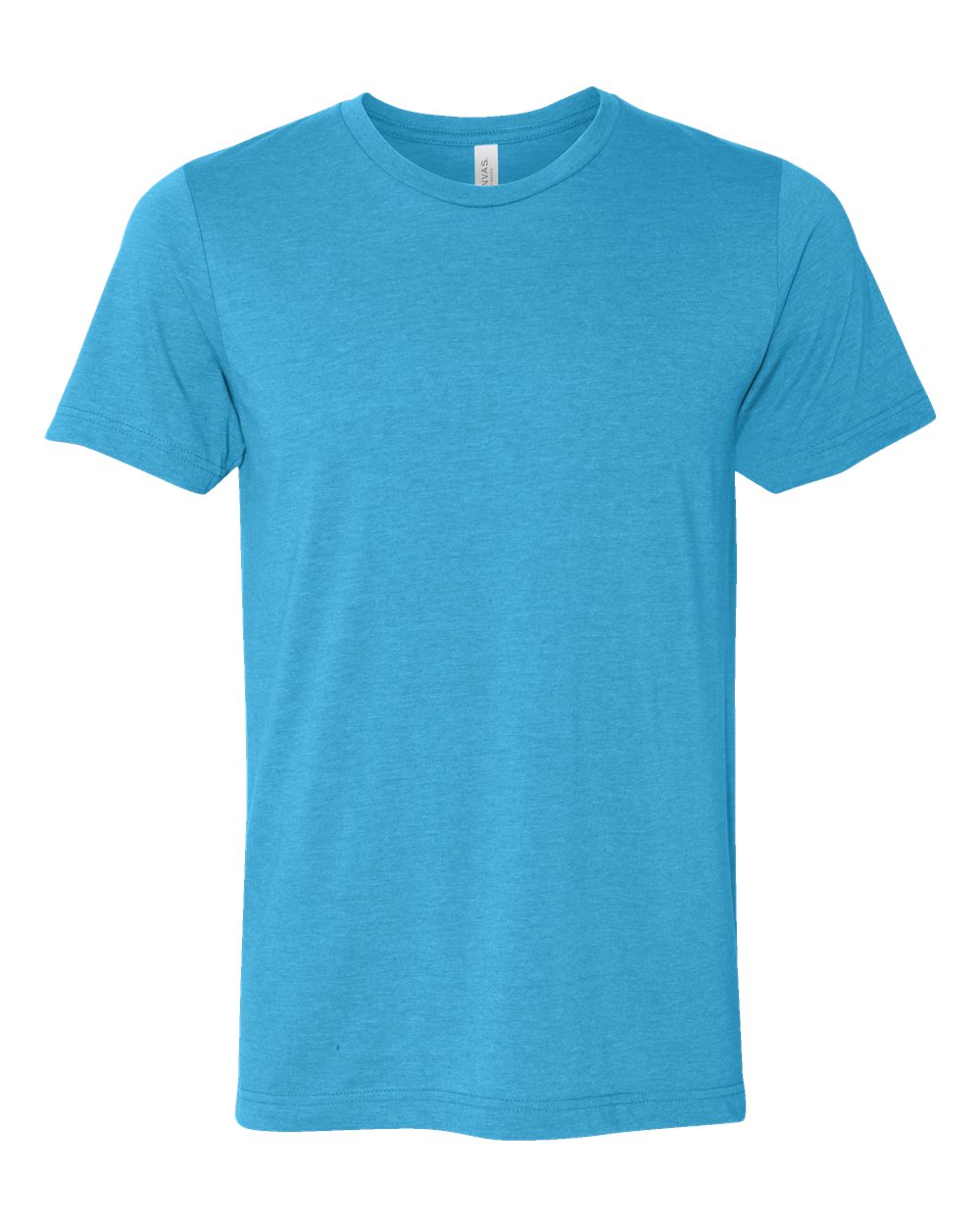 BELLA + CANVAS CVC Jersey Tee - 3001CVC Heather Aqua