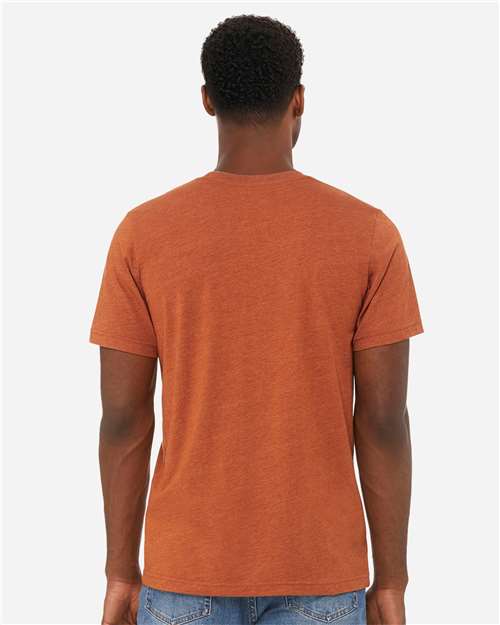 BELLA + CANVAS CVC Jersey Tee - 3001CVC Heather Autumn