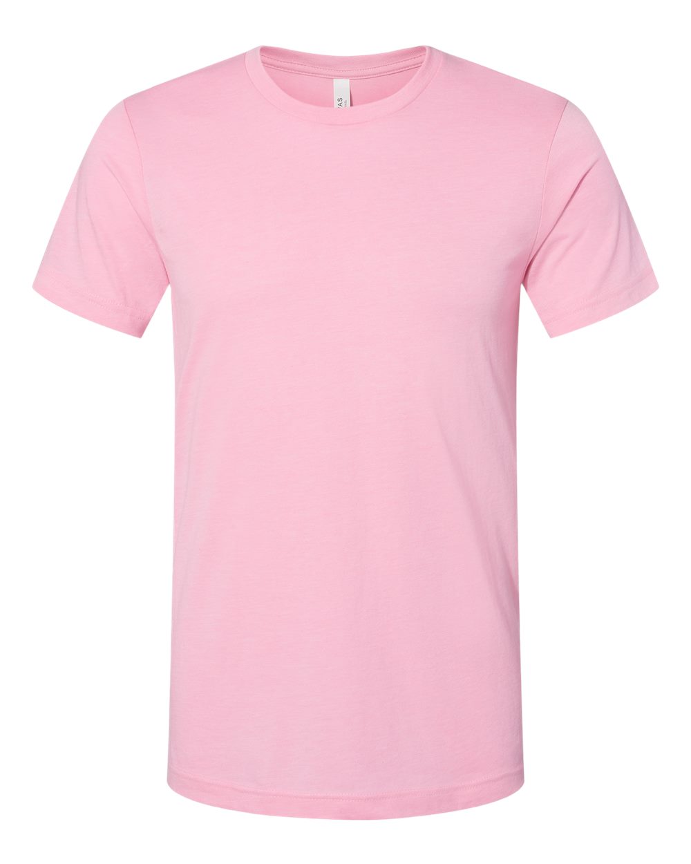 BELLA + CANVAS CVC Jersey Tee - 3001CVC Heather Bubble Gum