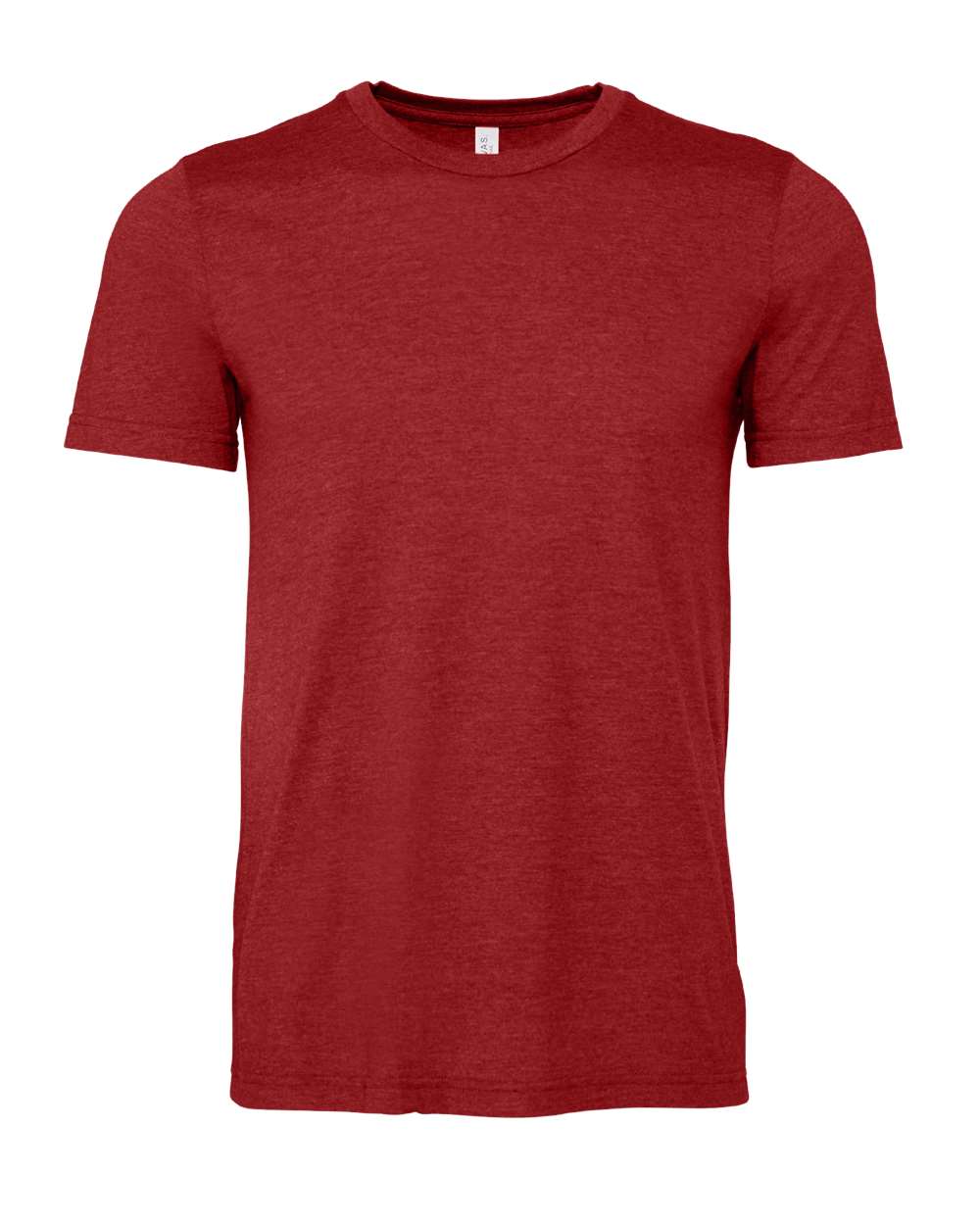 BELLA + CANVAS CVC Jersey Tee - 3001CVC Heather Canvas Red