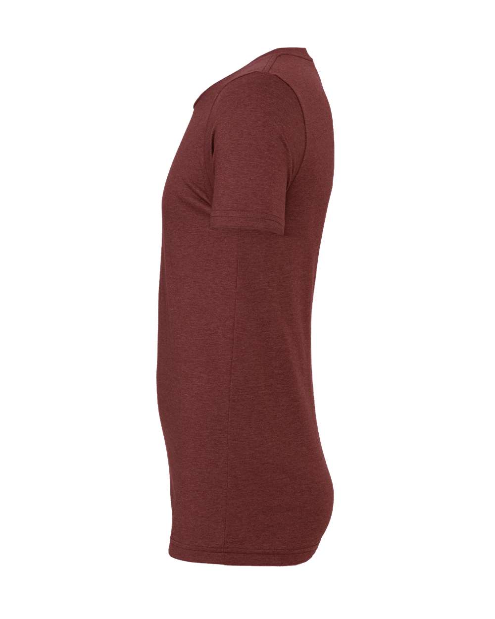 BELLA + CANVAS CVC Jersey Tee - 3001CVC Heather Cardinal