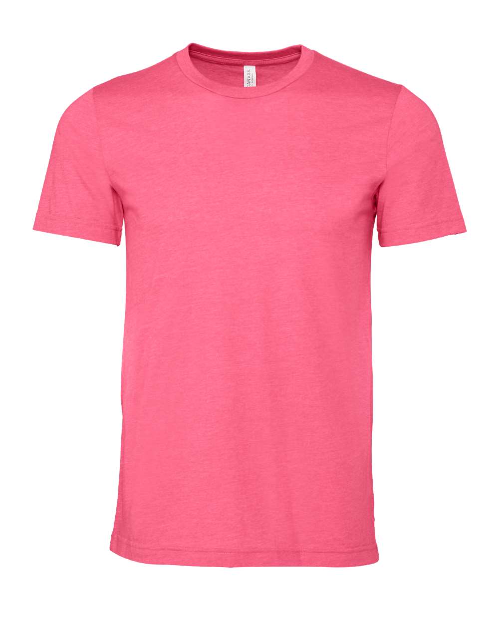 BELLA + CANVAS CVC Jersey Tee - 3001CVC Heather Charity Pink
