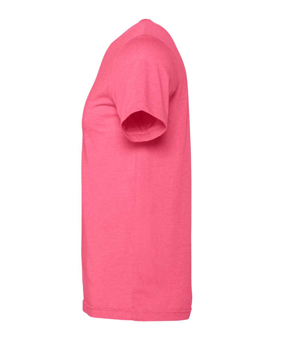 BELLA + CANVAS CVC Jersey Tee - 3001CVC Heather Charity Pink