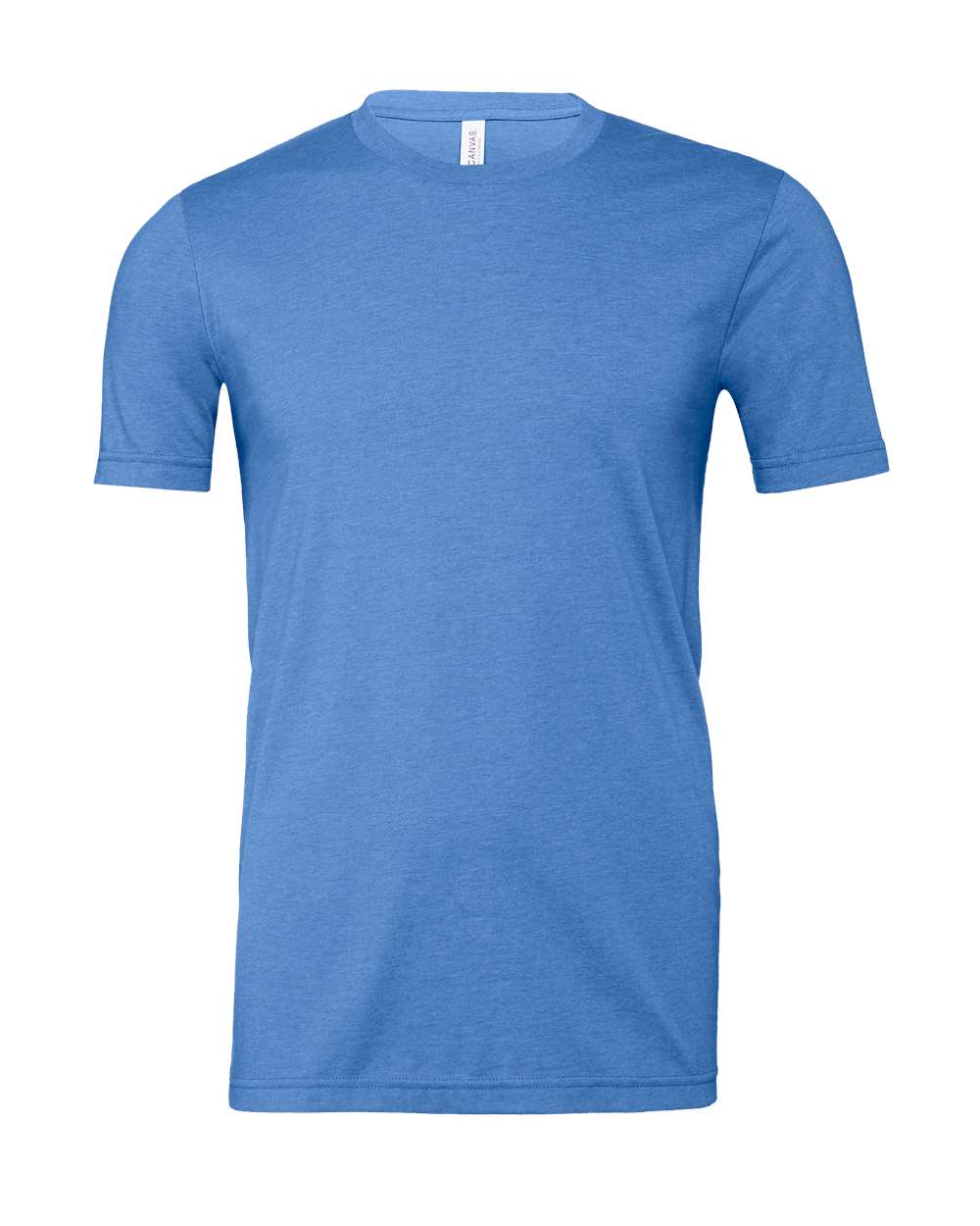BELLA + CANVAS CVC Jersey Tee - 3001CVC Heather Columbia Blue