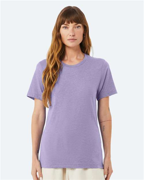 BELLA + CANVAS CVC Jersey Tee - 3001CVC Heather Dark Lavender