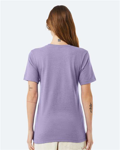 BELLA + CANVAS CVC Jersey Tee - 3001CVC Heather Dark Lavender