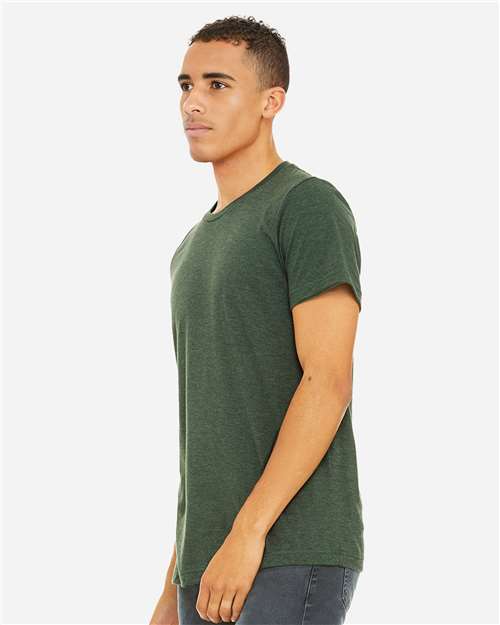 BELLA + CANVAS CVC Jersey Tee - 3001CVC Heather Forest