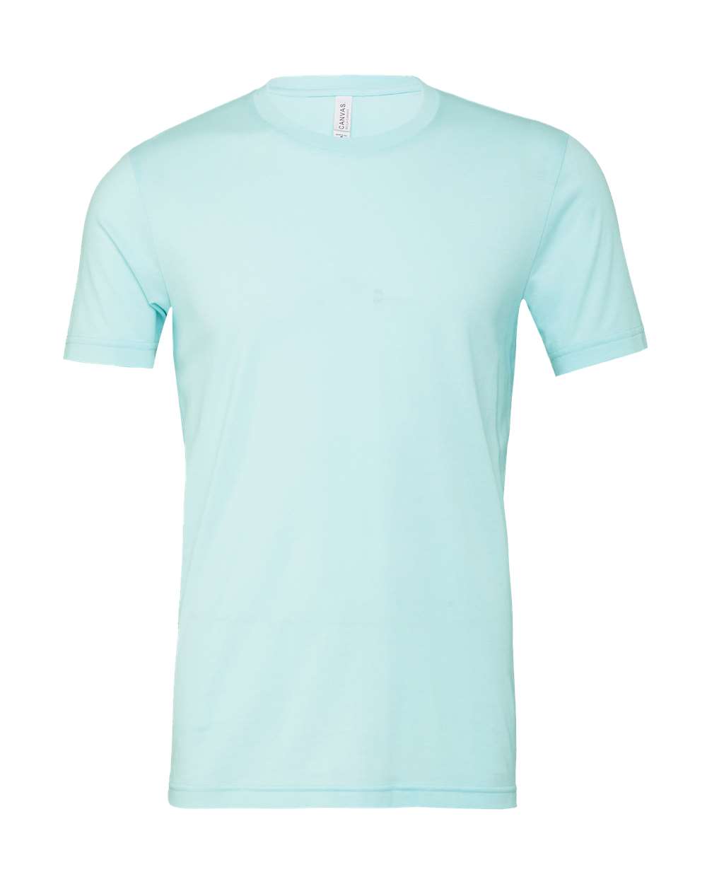 BELLA + CANVAS CVC Jersey Tee - 3001CVC Heather Ice Blue