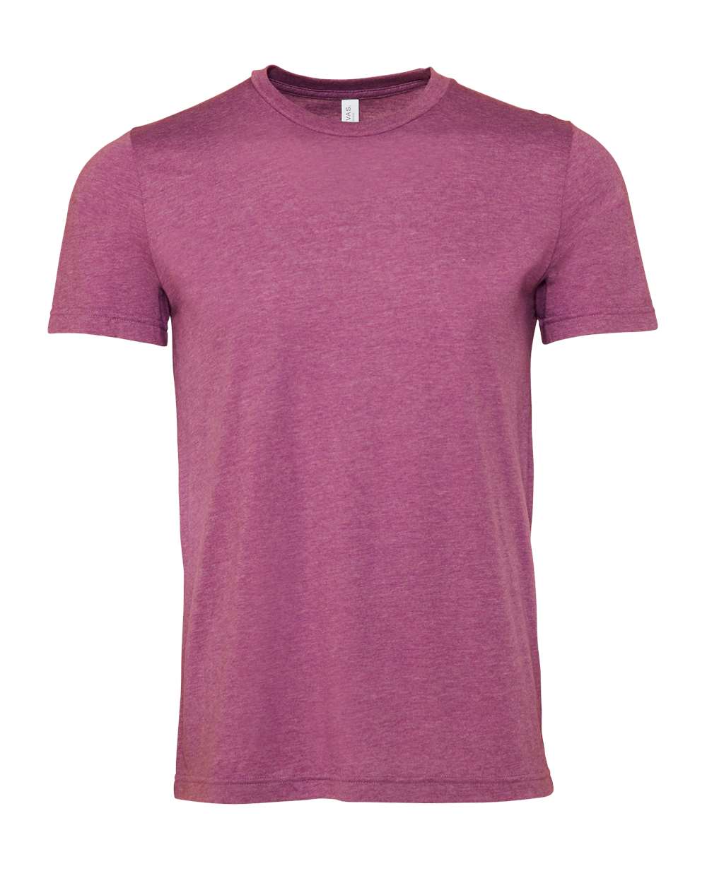 BELLA + CANVAS CVC Jersey Tee - 3001CVC Heather Magenta