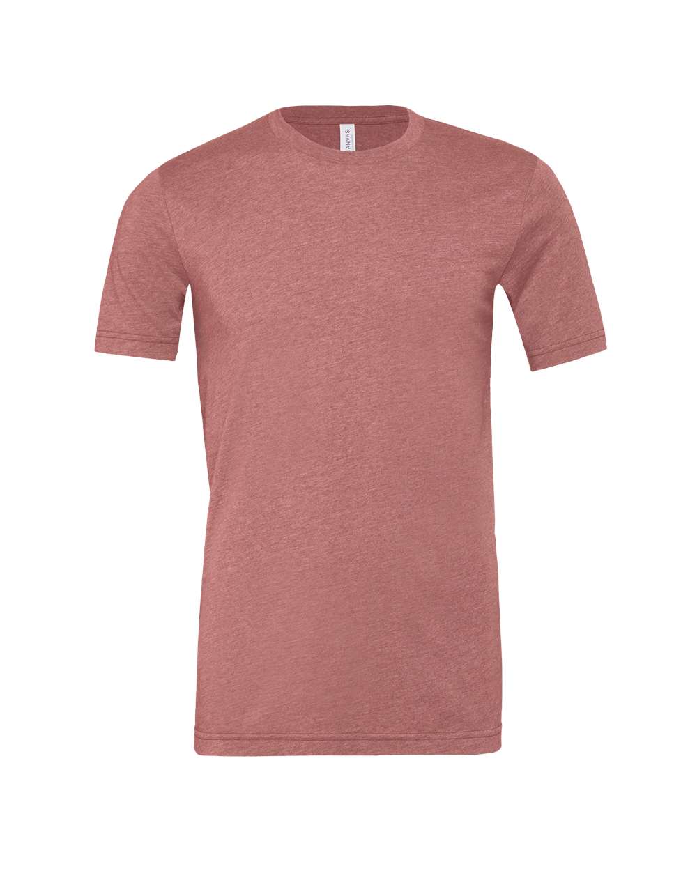 BELLA + CANVAS CVC Jersey Tee - 3001CVC Heather Mauve