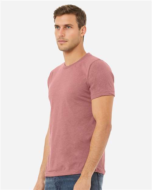 BELLA + CANVAS CVC Jersey Tee - 3001CVC Heather Mauve