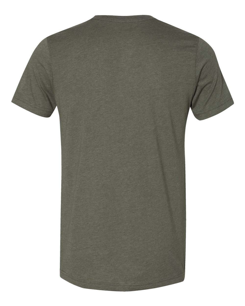 BELLA + CANVAS CVC Jersey Tee - 3001CVC Heather Military Green
