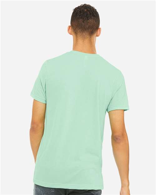 BELLA + CANVAS CVC Jersey Tee - 3001CVC Heather Mint