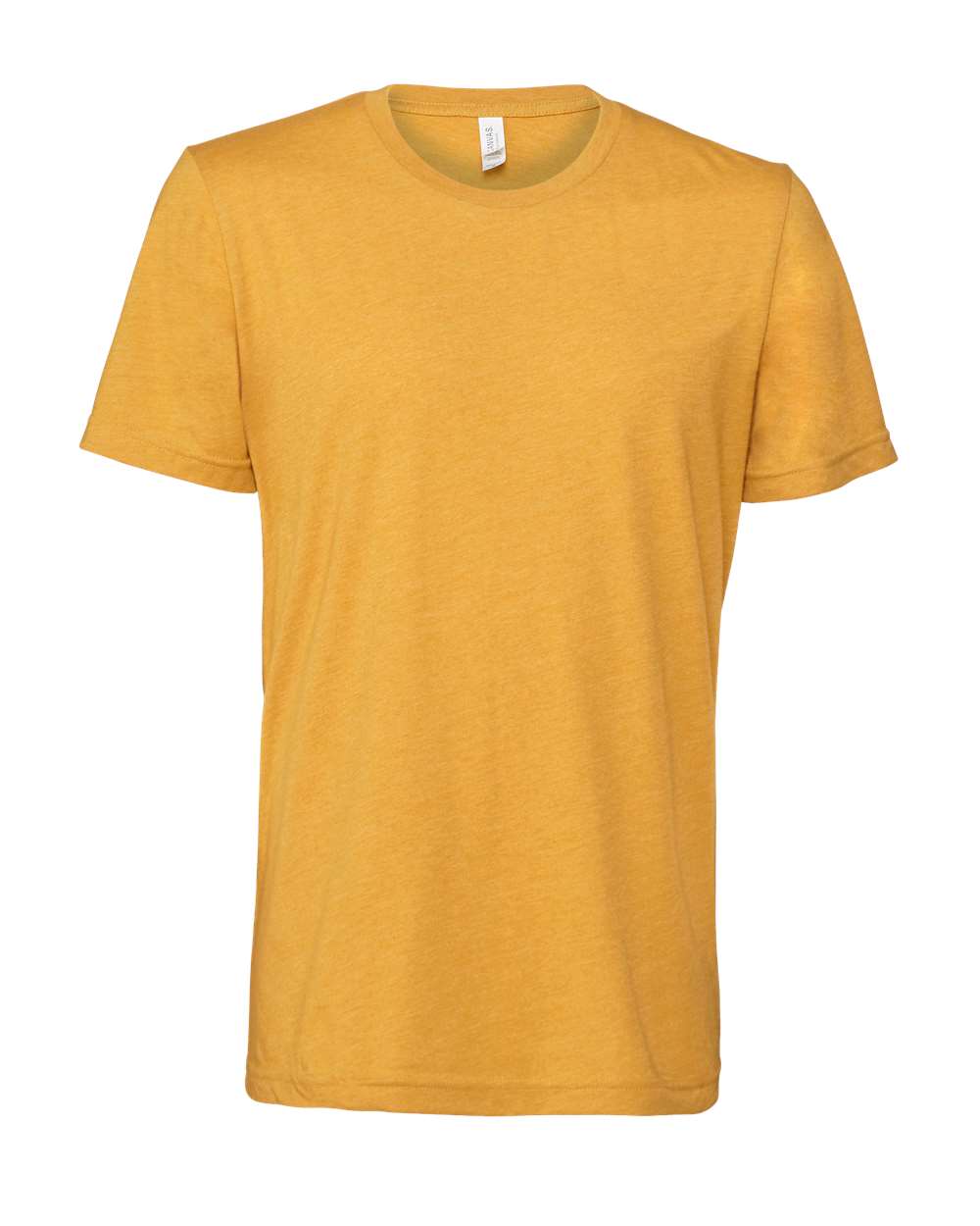 BELLA + CANVAS CVC Jersey Tee - 3001CVC Heather Mustard
