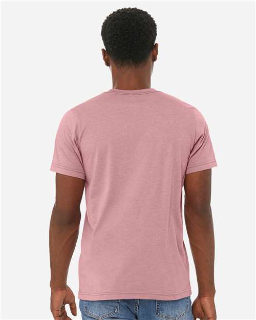 BELLA + CANVAS CVC Jersey Tee - 3001CVC Heather Orchid
