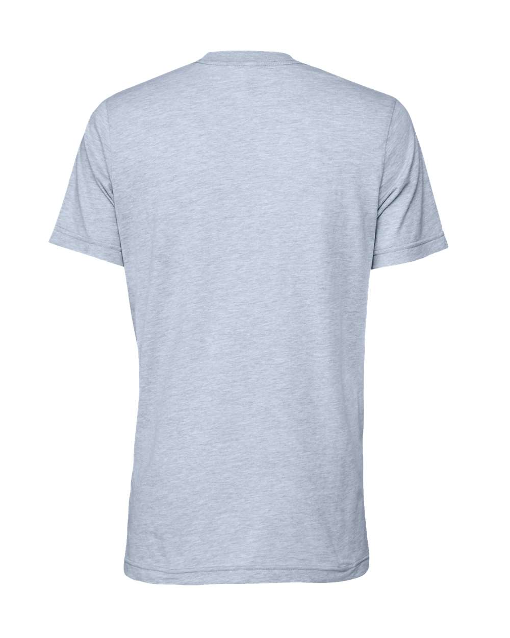 BELLA + CANVAS CVC Jersey Tee - 3001CVC Heather Prism Blue