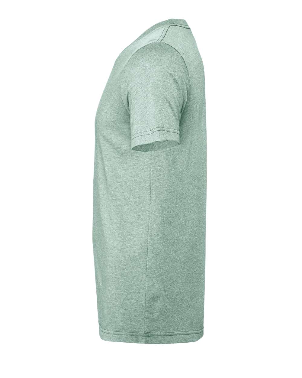 BELLA + CANVAS CVC Jersey Tee - 3001CVC Heather Prism Dusty Blue