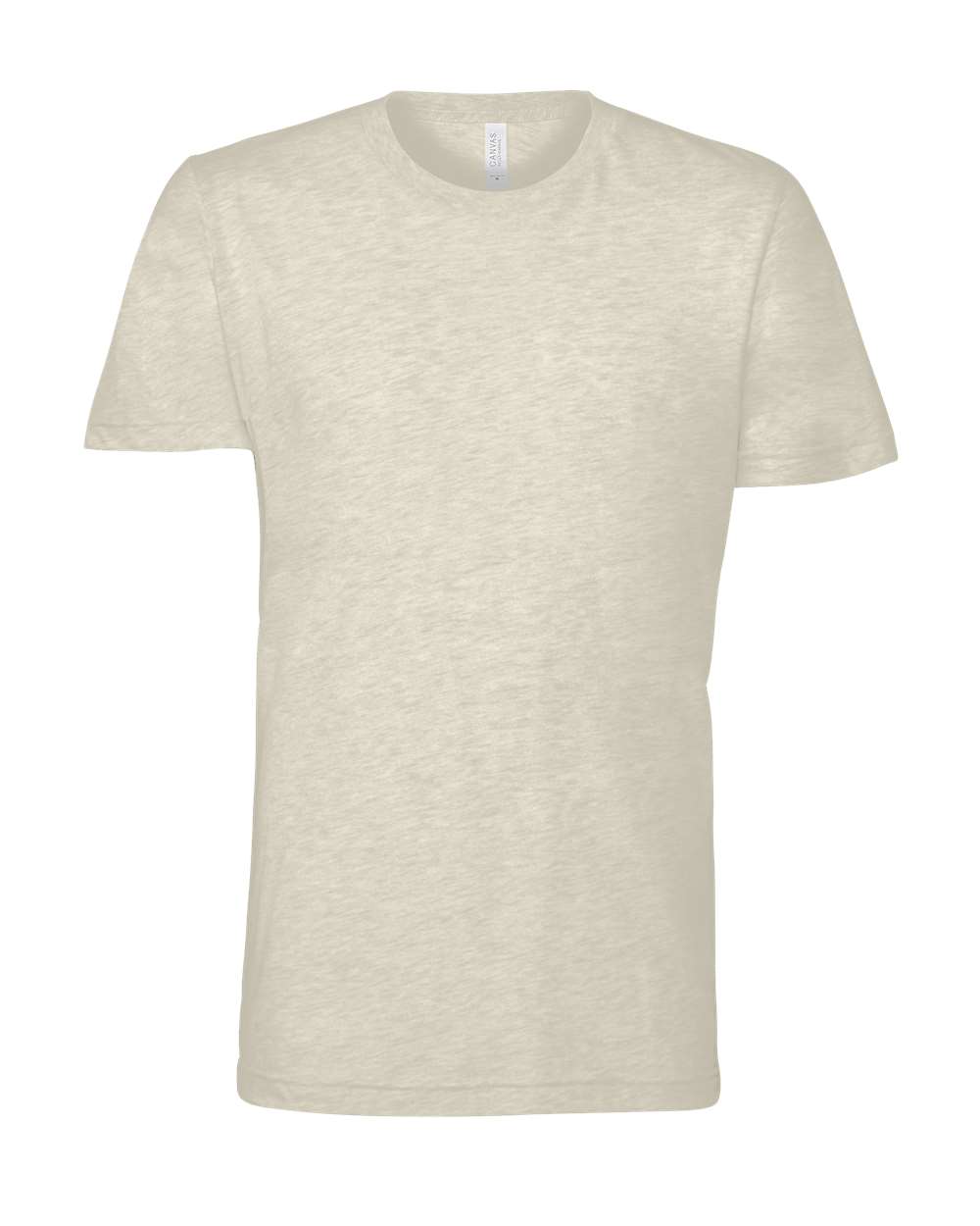 BELLA + CANVAS CVC Jersey Tee - 3001CVC Heather Prism Natural
