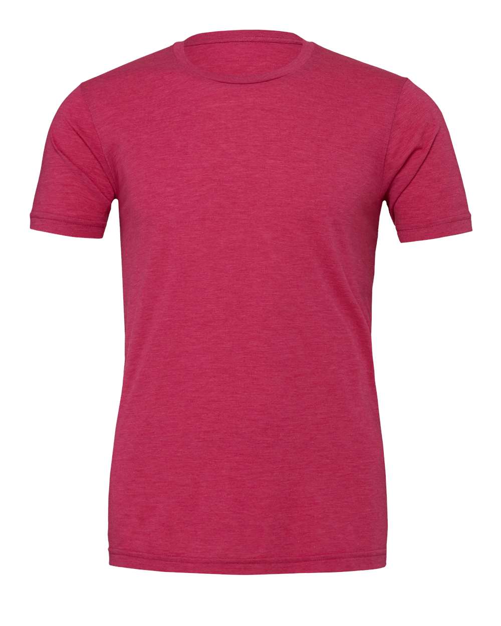 BELLA + CANVAS CVC Jersey Tee - 3001CVC Heather Raspberry