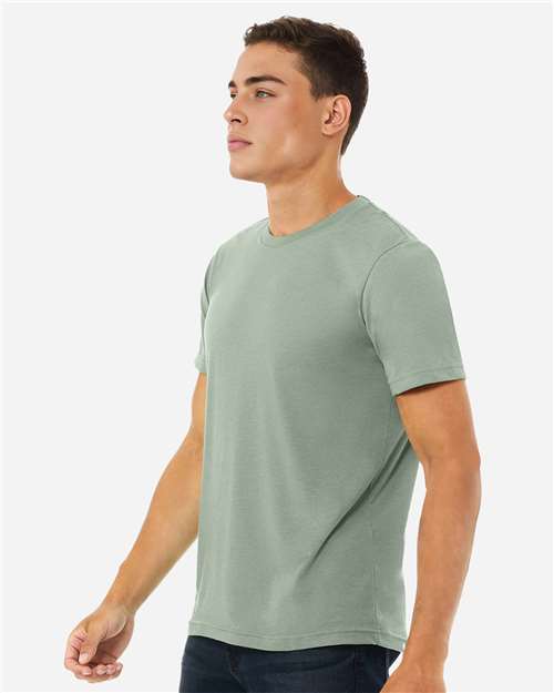 BELLA + CANVAS CVC Jersey Tee - 3001CVC Heather Sage