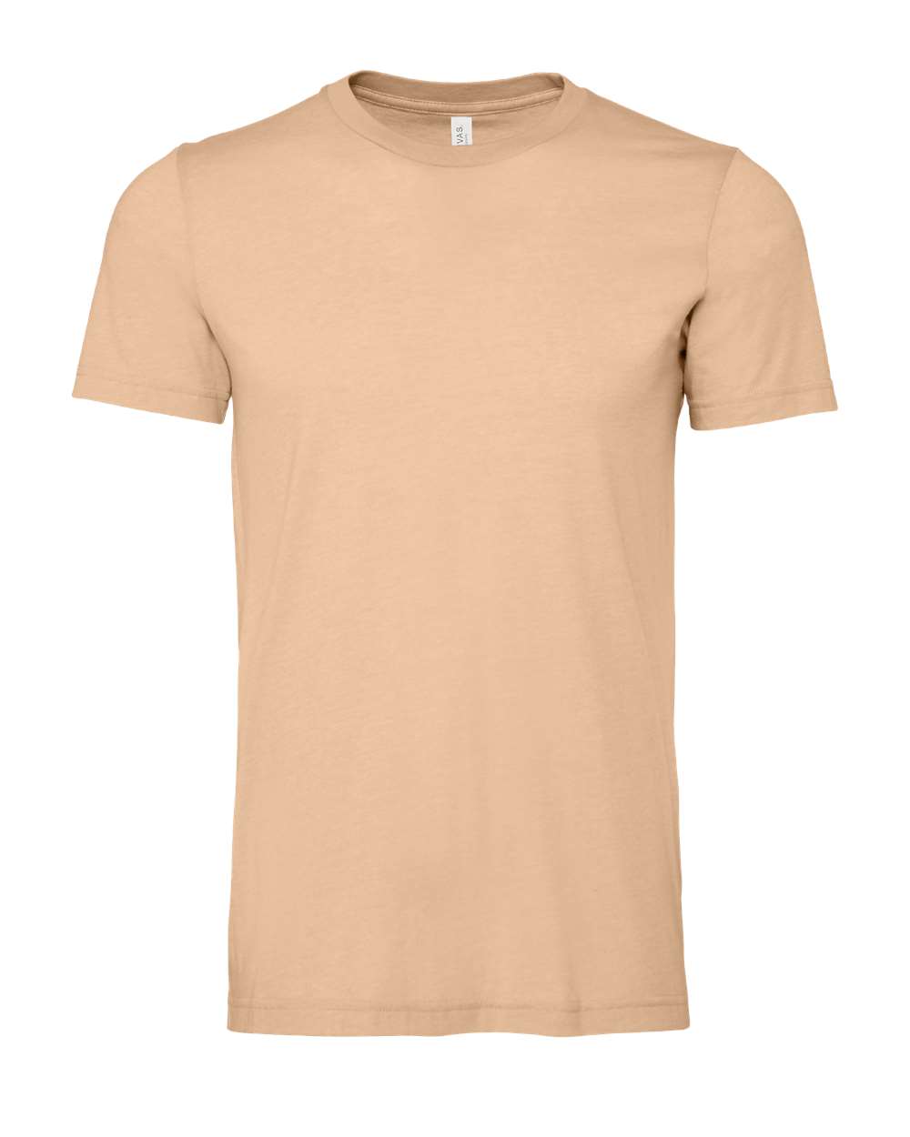 BELLA + CANVAS CVC Jersey Tee - 3001CVC Heather Sand Dune
