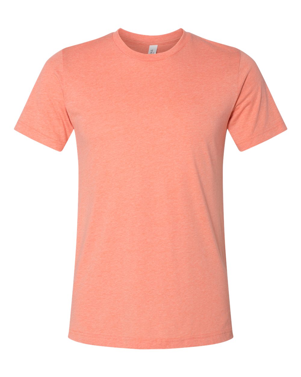 BELLA + CANVAS CVC Jersey Tee - 3001CVC Heather Sunset